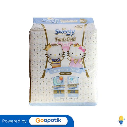 Jual Sweety Pantz Gold Popok Celana Ukuran Xl Pack 44 Pcs Shopee