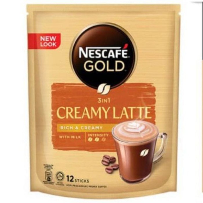 Jual Nescafe Gold Creamy Latte Malaysia Kopi Nescafe Gold Creamy Latte