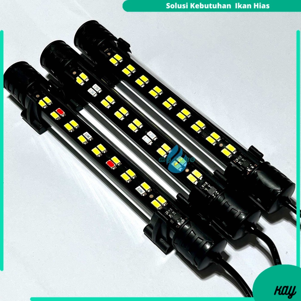 Jual LAMPU CELUP AQUARIUM 200 300 400 500 600 LED 2 BARIS Shopee