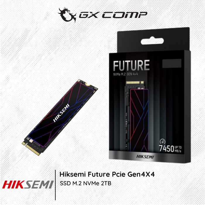 Jual SSD Hiksemi Future Pcie Gen4X4 Nvme 2Tb Hs Ssd Future 2048G