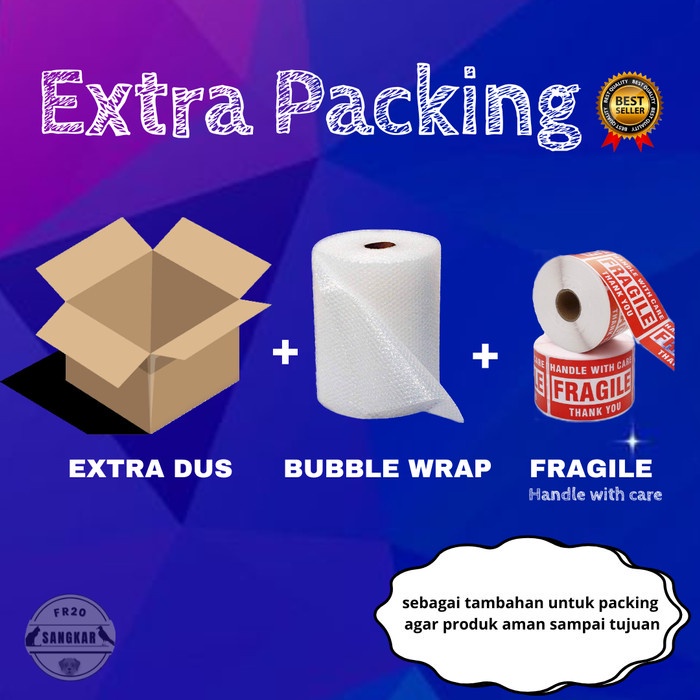 Jual Extra Packing Dus Bubble Wrap Fragile Packing Dearkayy Shop