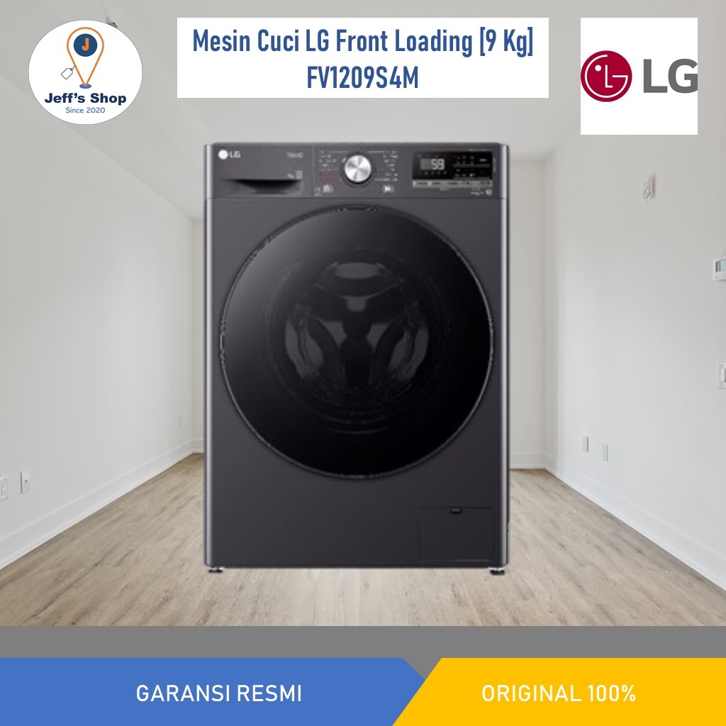 Jual LG Mesin Cuci Front Loading 9 Kg FV1209S4M Shopee Indonesia