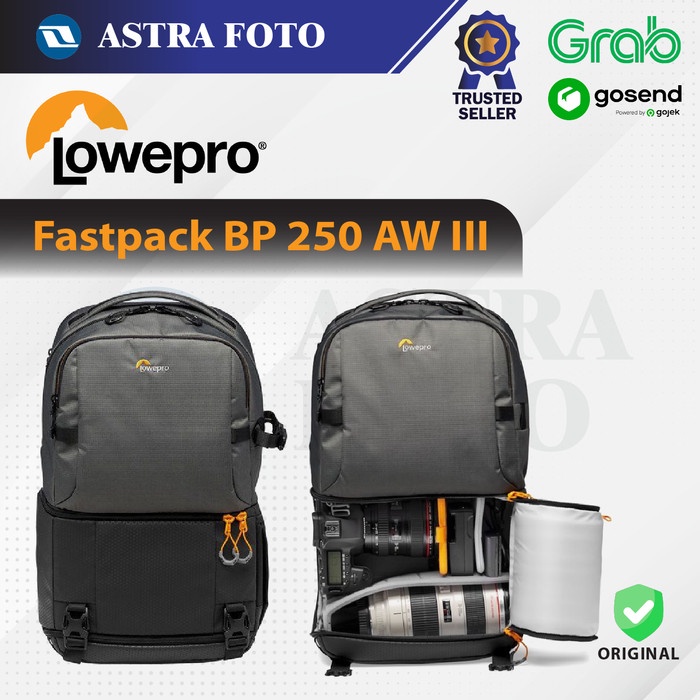 Jual LOWEPRO FASTPACK BP 250 AW III TAS RANSEL KAMERA BACKPACK