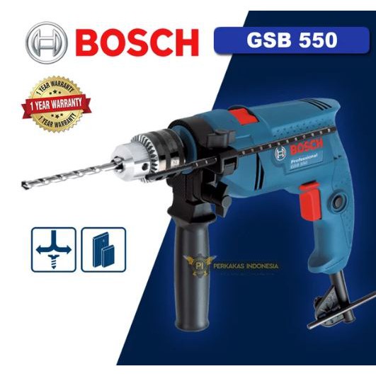 Jual Mesin Bor Tembok Beton Bosch Gsb Mm Electric Hammer Impact