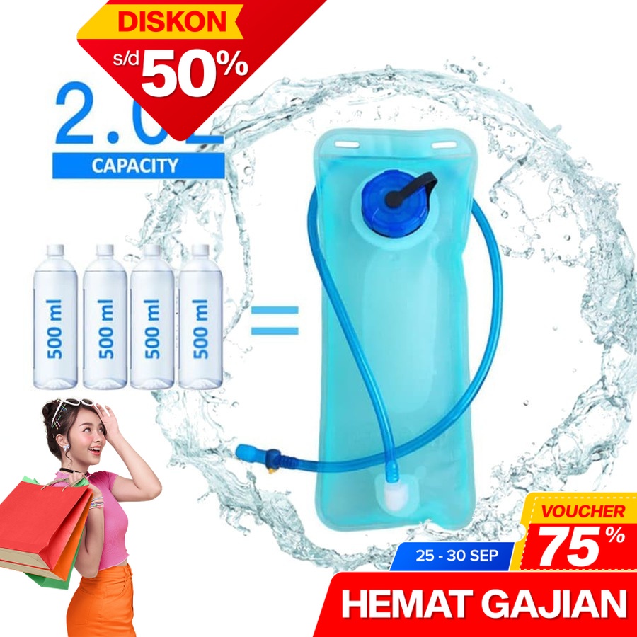 Jual Elfs Active Kantong Air Minum 2L Water Bladder Shopee Indonesia