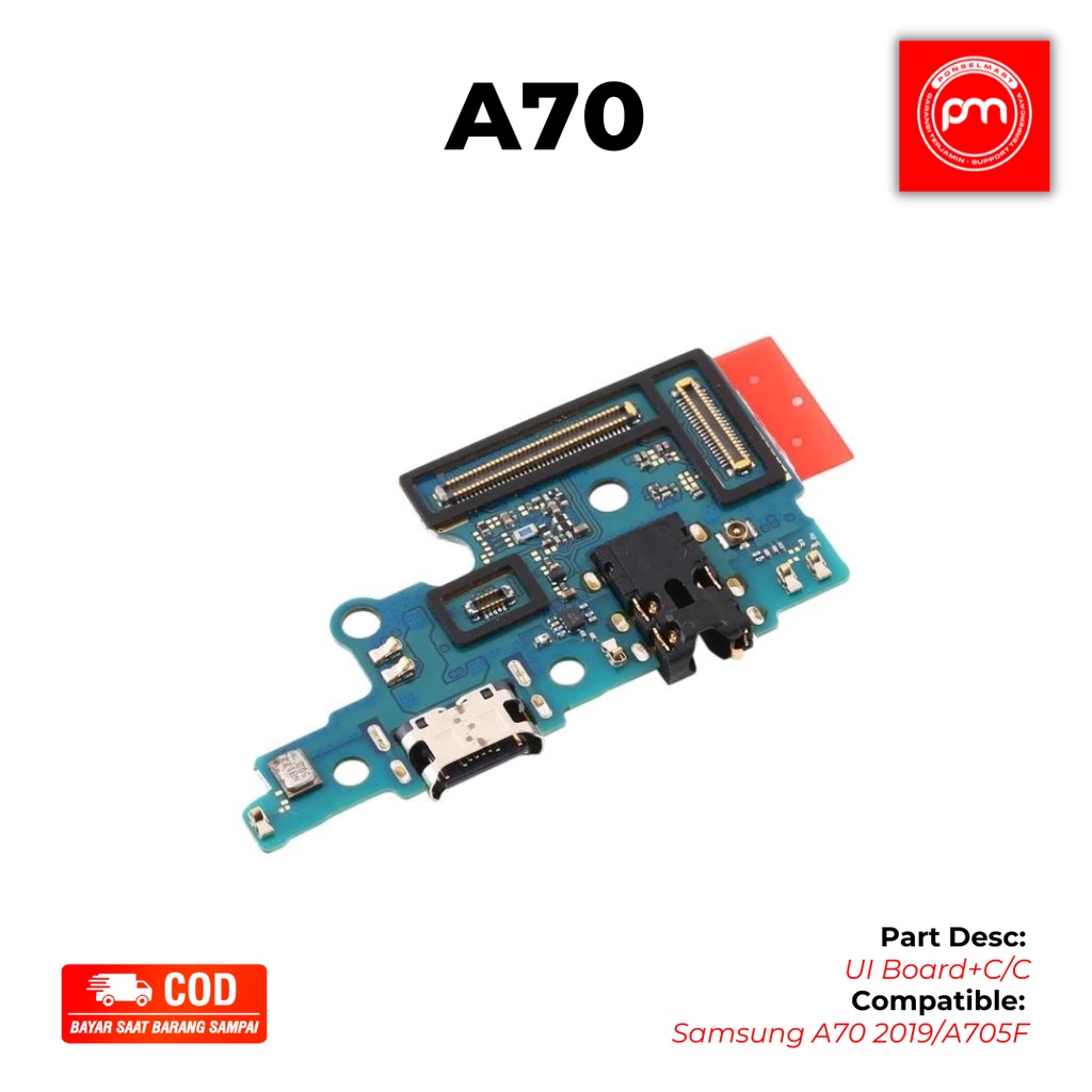 Jual UI Board Konektor Cas Connector Charger Samsung A70 2019 Papan