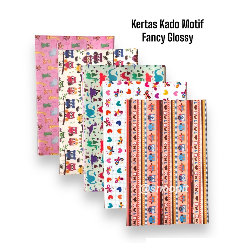 Jual Kertas Kado SINAR DUNIA Kertas Kado SIDU Batik Fancy 1 Pack Isi