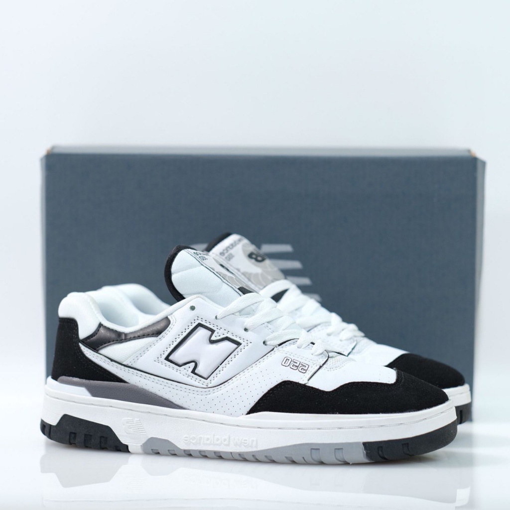 Jual New Balance 550 White Black Rain Cloud Original BNIB Sepatu NB