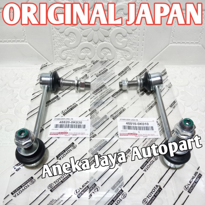 Jual Link Stabilizer Link Stabil Hilux Fortuner Original Japan 1set