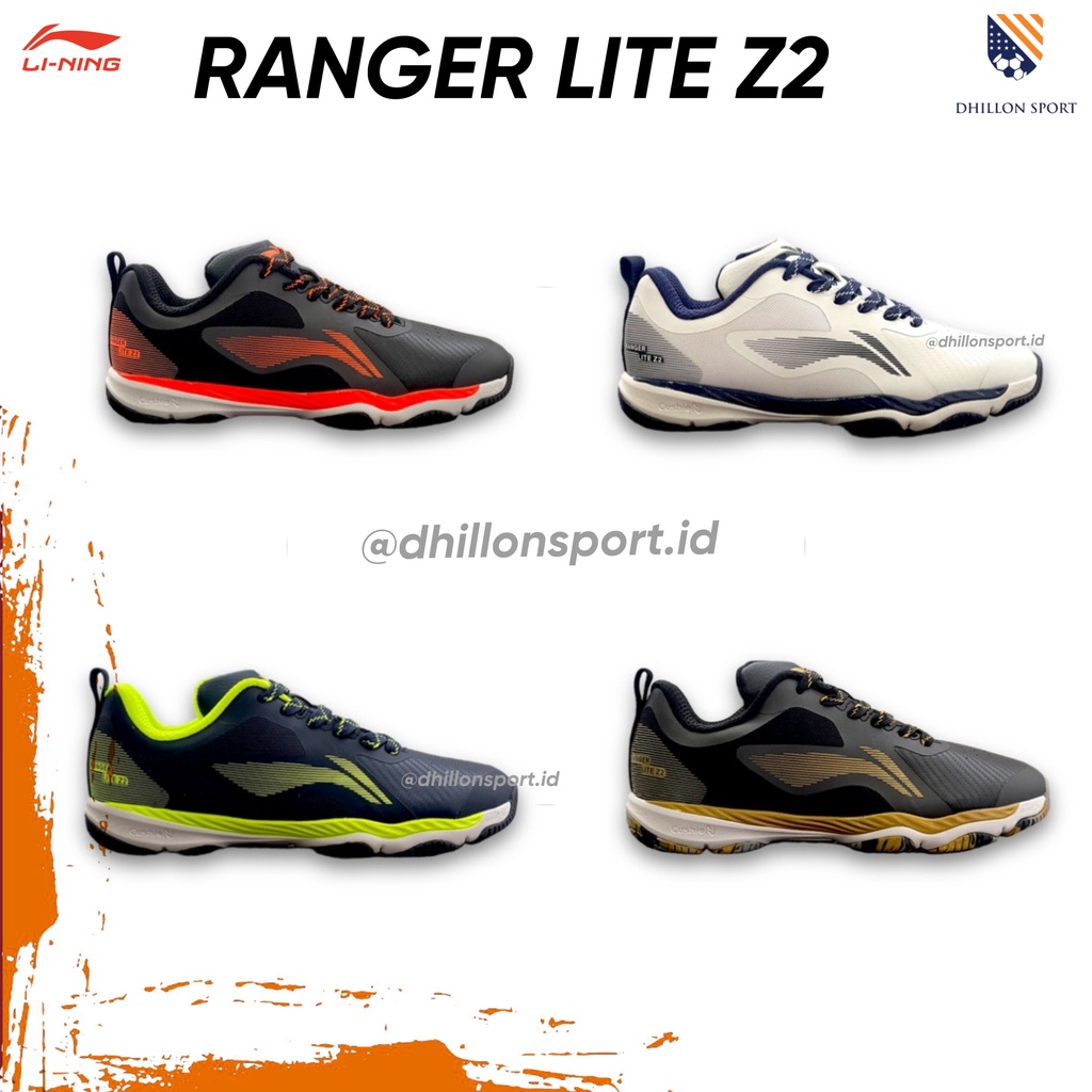 Jual Sepatu Badminton LiNing Ranger Lite Z2 Sepatu Bulu Tangkis Li