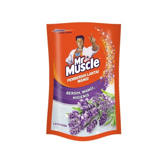 Jual MR MUSCLE Axi Triguna Pembersih Lantai Lavender Pouch 720ml