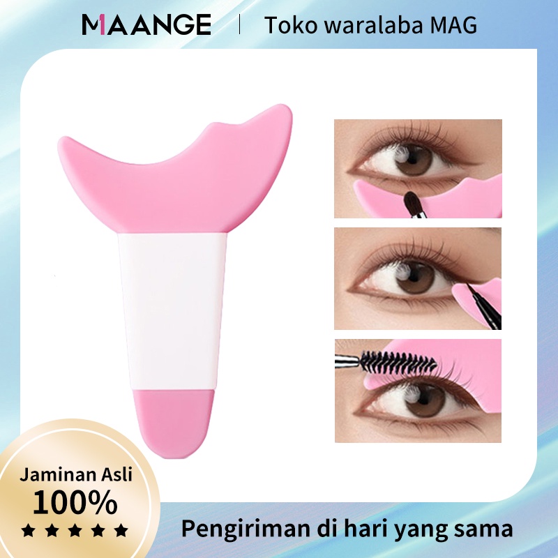 Jual MAANGE 3 IN 1 Aplikator Maskara Eyeliner Eyeshadow Bahan Silikon