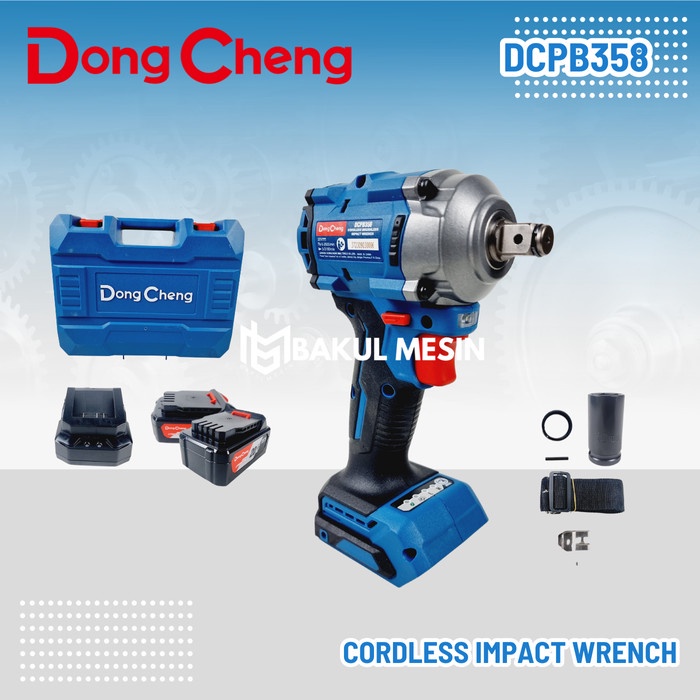 Jual DONGCHENG DCPB 358 Brushless Impact Wrench 20V DCPB358 Pembuka