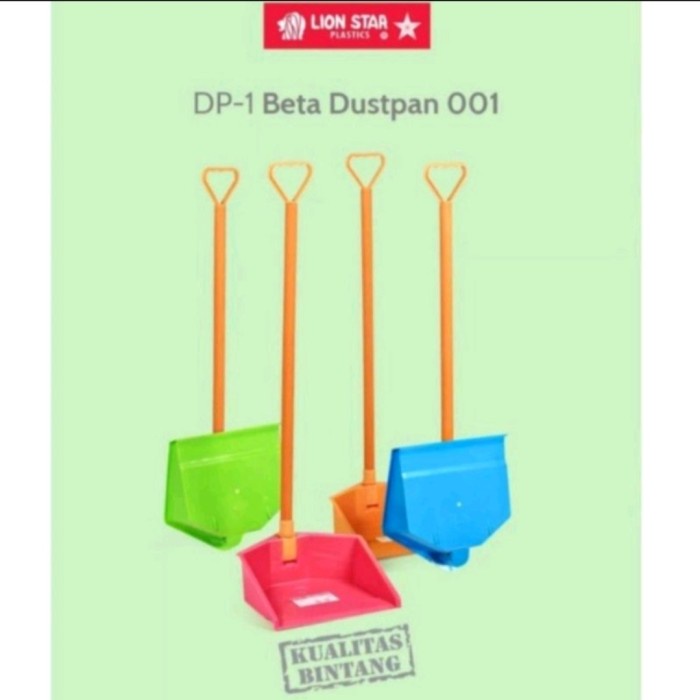 Jual Pengki Serokan Sampah Plastik Lion Star Beta Dustpan Shopee