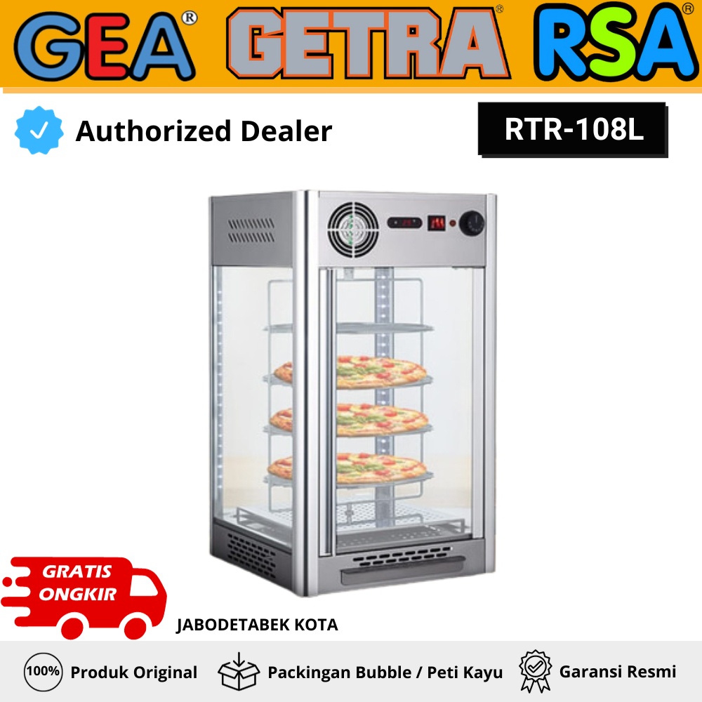 Jual GETRA RTR 108L RTR 108L FOOD WARMER ETALASE PENGHANGAT MAKANAN