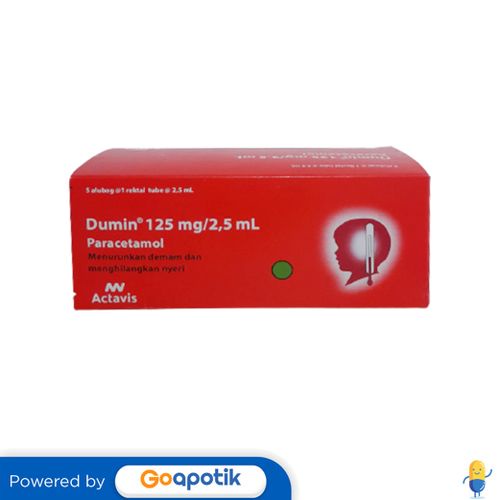 Jual Dumin 125 Mg 2 5 Ml Box 5 Rectal Tube Shopee Indonesia