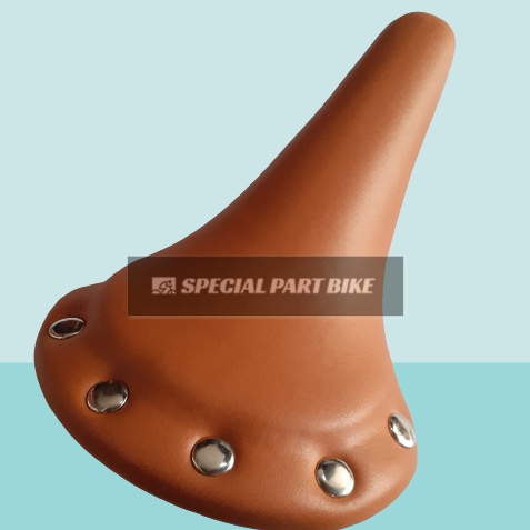 Jual Sadel Sepeda Klasik Paku Vintage Retro Saddle Classic Model Kulit