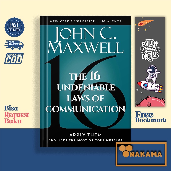 Jual The Undeniable Laws Of Communication Apply Them And Make The