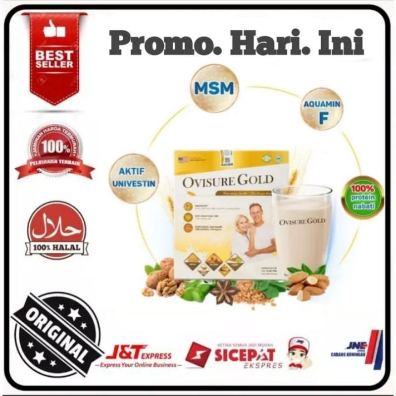 Jual Ovisure GOLD MILK SUSU OVISURE VITAMIN TULANG DAN SENDI NYERI OTOT