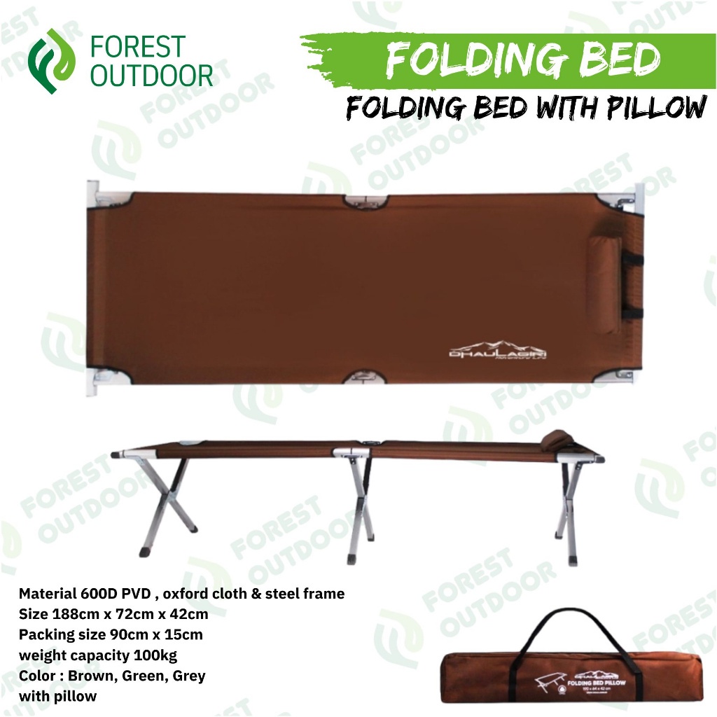 Jual Folding Bed Alat Tidur Lipat Velbed Alumunium Dhaulagiri