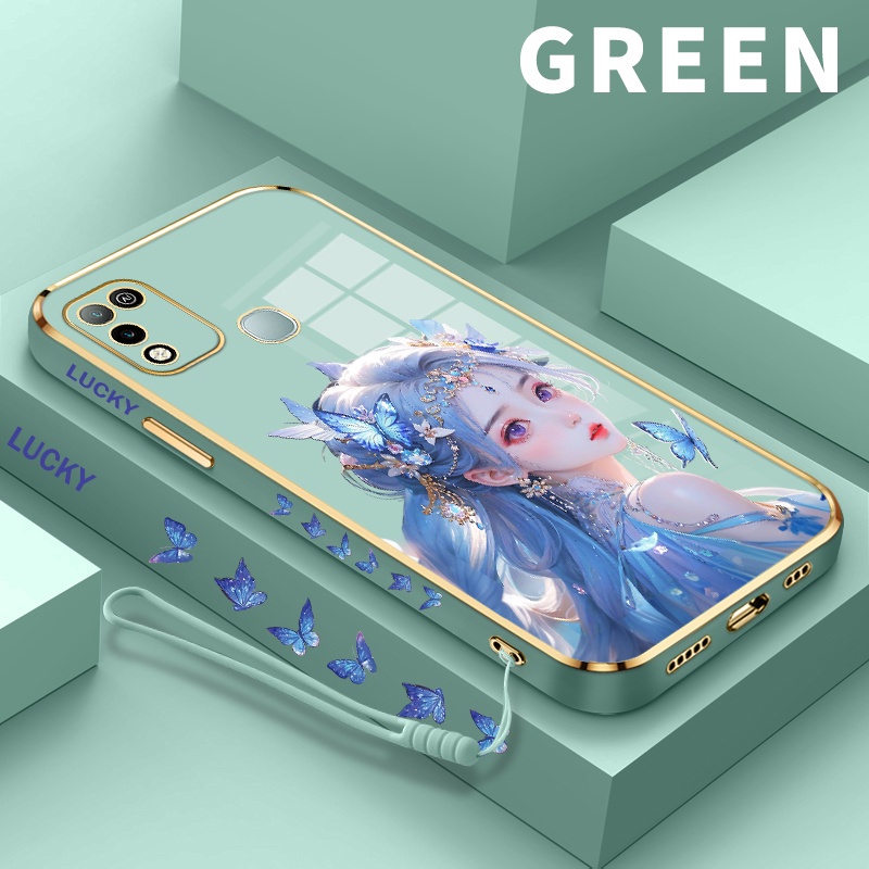 Jual Gold Plating Casing Hp For Infinix Hot Play Hot Play Hot
