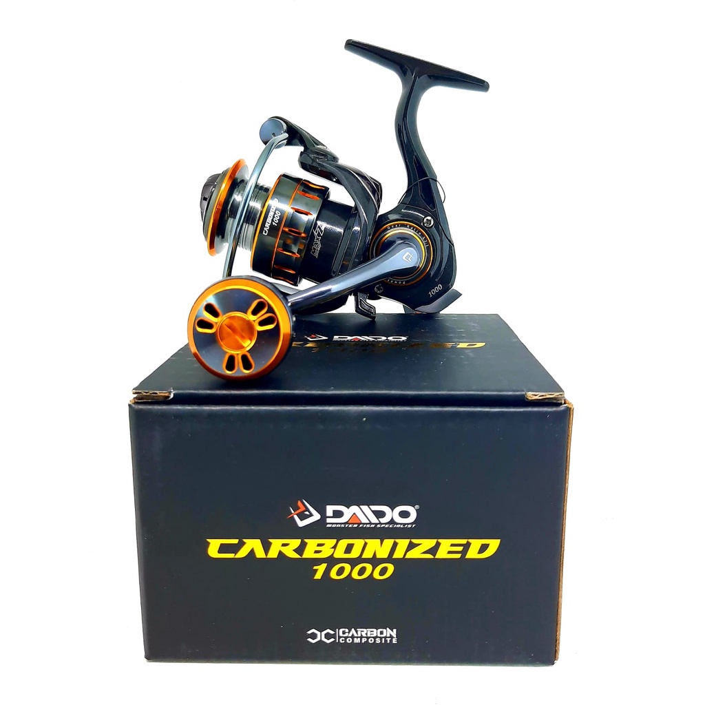 Jual Reel Pancing Daido Carbonized Power Handle Bb Warna Gold