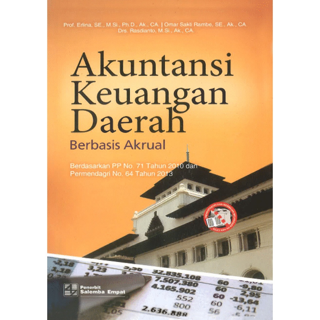 Jual Buku Akuntansi Keuangan Daerah Berbasis Akrual Erlina Omar Sakti