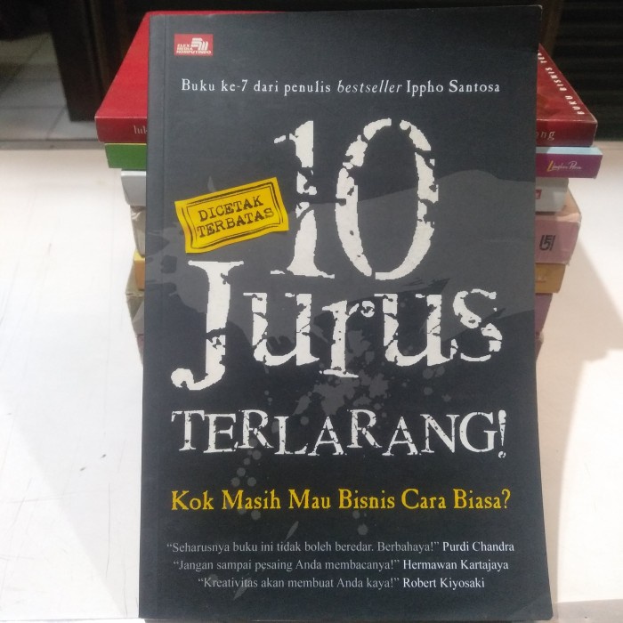 Jual Buku Jurus Terlarang Ippho Santosa Original Shopee