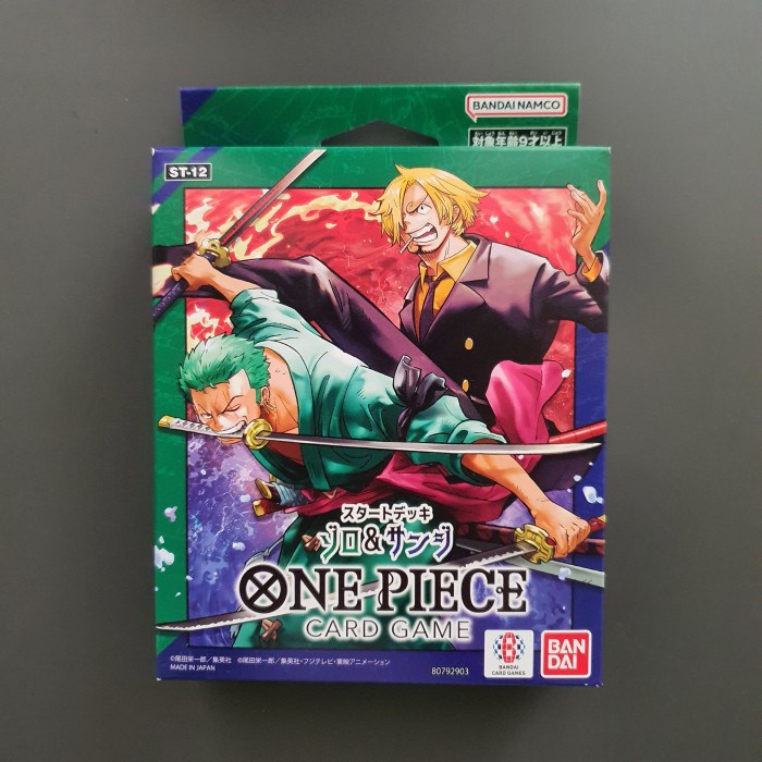 Jual One Piece Card Game Starter Deck Zoro Sanji St Japan Tcg