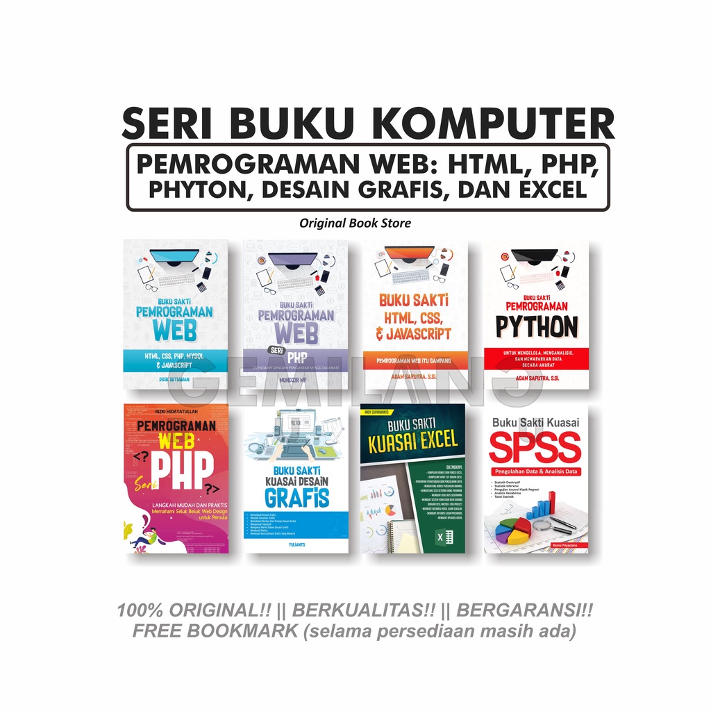 Jual Buku Sakti Pemrograman Web Html Css Php Mysql Javascript