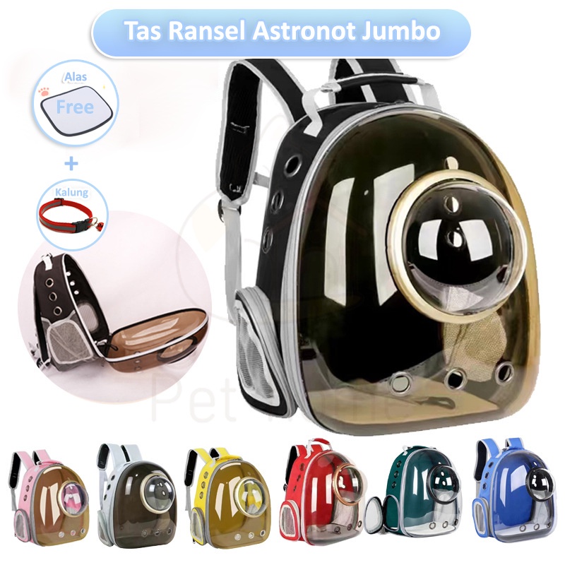 Jual Maomeishop Tas Astronot Kucing Model Bulat Jumbo Ransel Kucing