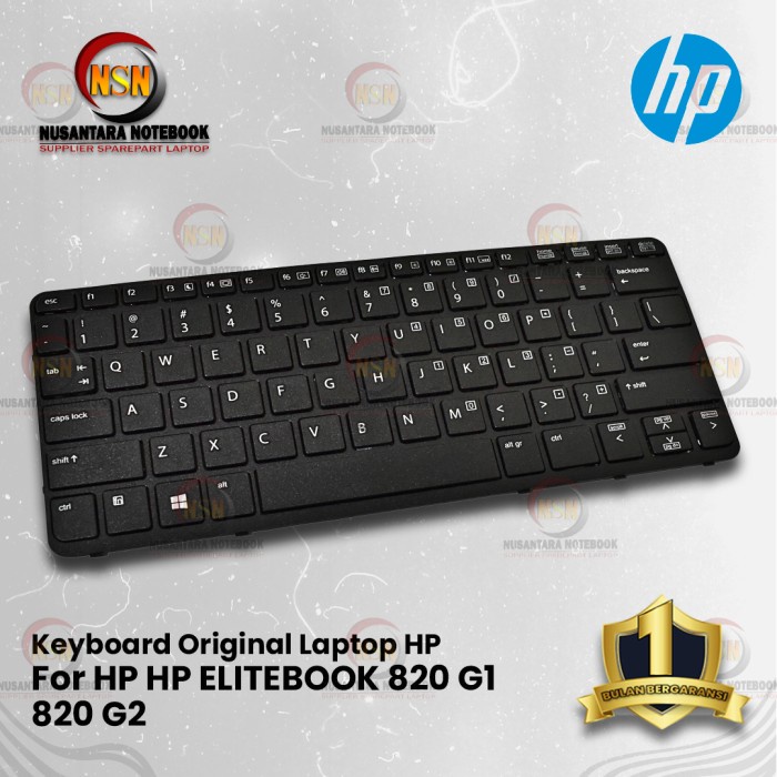 Jual Keyboard Laptop Hp Elitebook G G Hitam Original Shopee