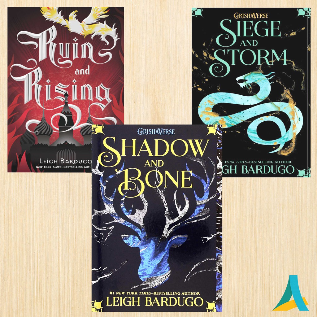 Jual Novel The Grisha Series Trilogy LEIGH BARDUGO Shadow And Bone