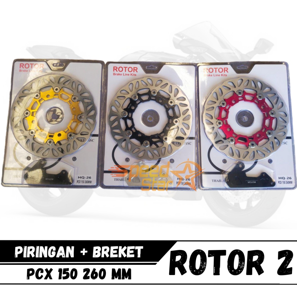 Jual Piringan Disk Cakram Depan Pcx Rotor Cnc Ukuran Mm Terbaik