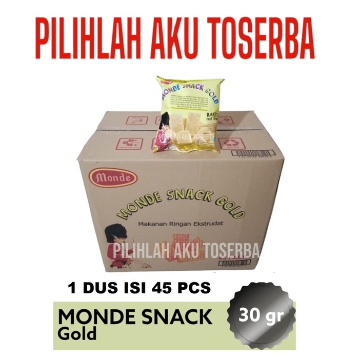 Jual Monde Serena Snack Gold Gr Harga Dus Isi Pcs