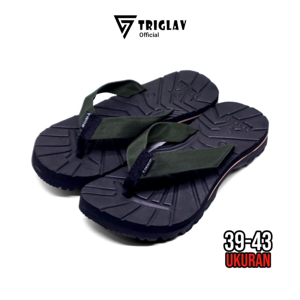 Jual COD TRIGLAV Sandal Pria Jepit Top Legend Classic Army Shopee