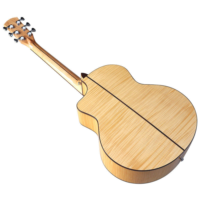 Jual New Design Inch Acoustic Guitar Solid Spruce Wood Top String