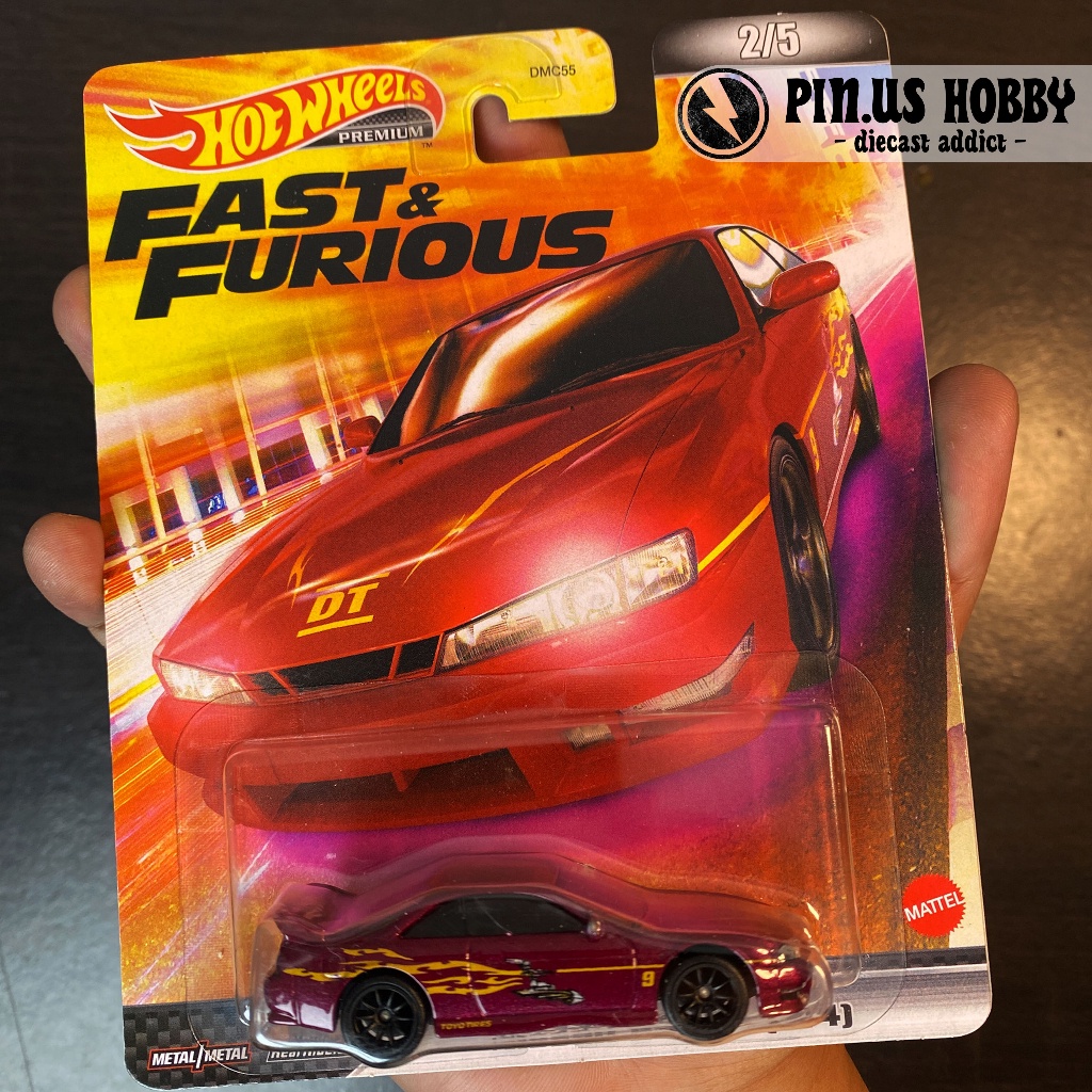 Jual WG64FG HOT WHEELS NISSAN 240SX S14 FAST AND FURIOUS NISSAN SILVIA