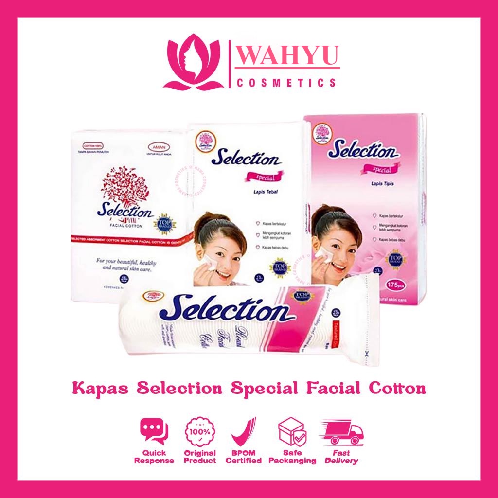 Jual Kapas Selection Special Facial Cotton Special Kapas Tipis