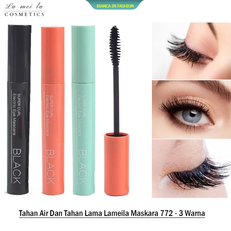 Jual LAMEILA Mascara LM 772 3D Tebal Tiga Warna Maskara Bulu Mata