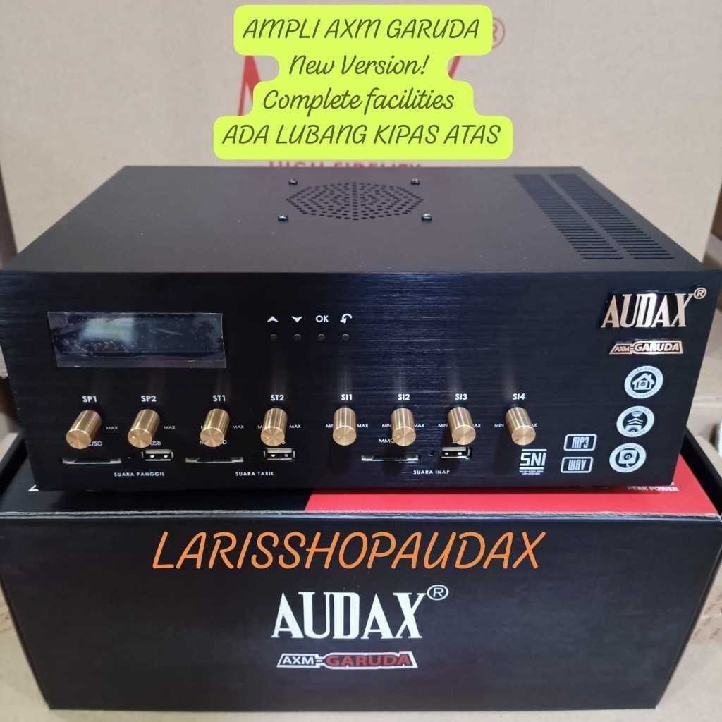 Jual AMPLI AUDAX AXM GARUDA VERSI TERBARU AMPLIFIER WALET 3 PLAYER 8