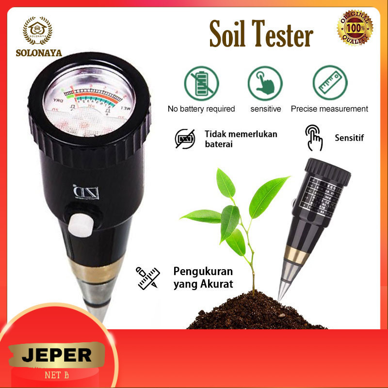 Jual Jeper Ter Soil Analyzer Tester Meter Alat Ukur PH Tanah Shopee