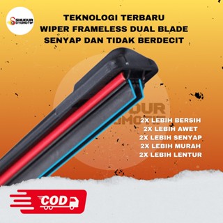 Jual Set Buah Wiper Dual Blade Hyundai Stargazer Wiper Lapis