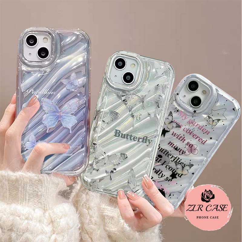 Jual Casing Ponsel Canggih Kupu Kupu Fantasi Huruf Sederhana Kreatif