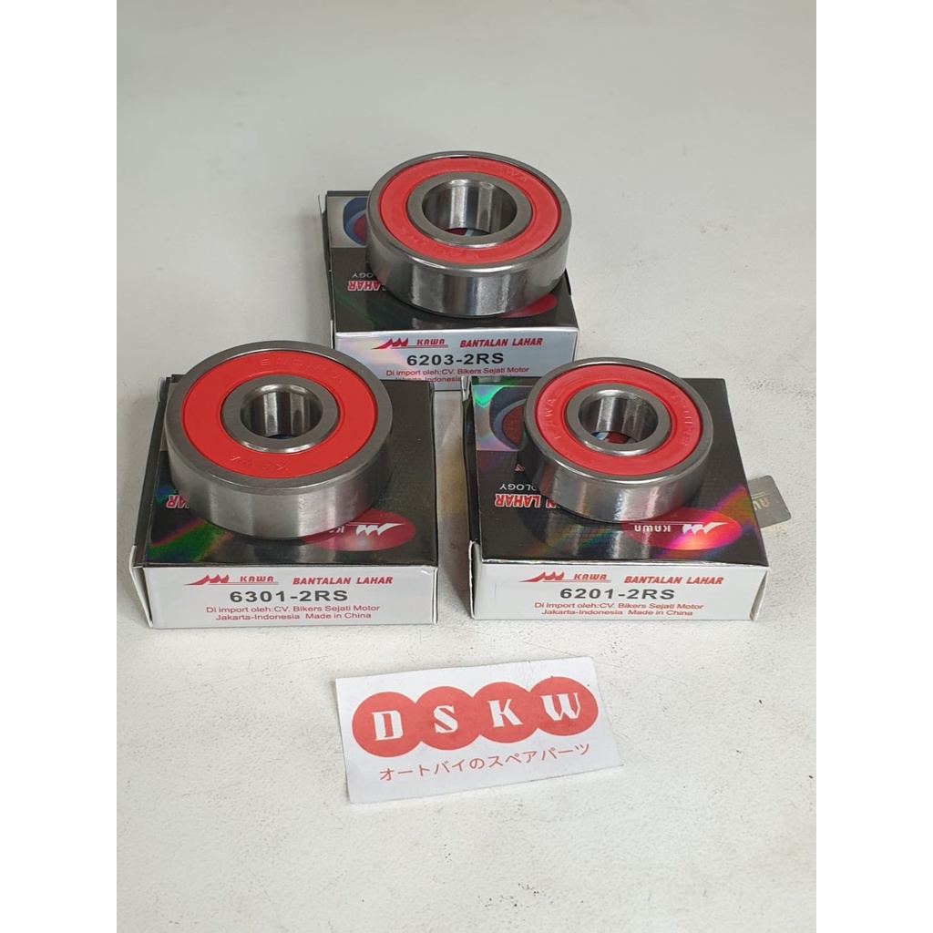 Jual Bearing Roda Belakang Set Pcs Smash Shogun Tornado Kawa