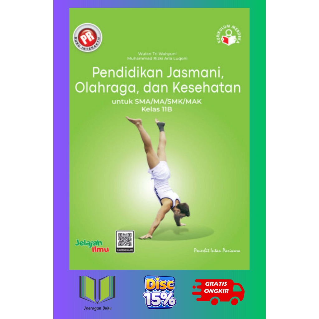 Jual Buku PR LKS Interaktif PJOK SMA Kelas 11 Semester 2 Kurikulum