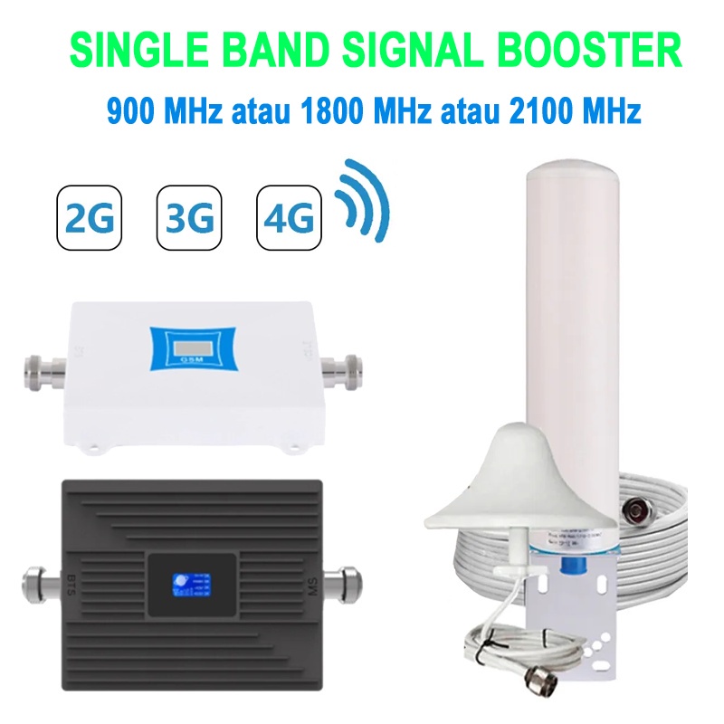 Jual Paket Antena Ceiling Singleband Signal Booster Penguat Sinyal Hp