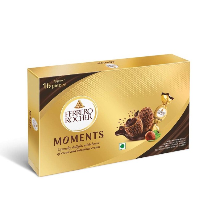 Jual Coklat FERRERO Rocher Moments Gift Box Isi 16pcs Shopee Indonesia