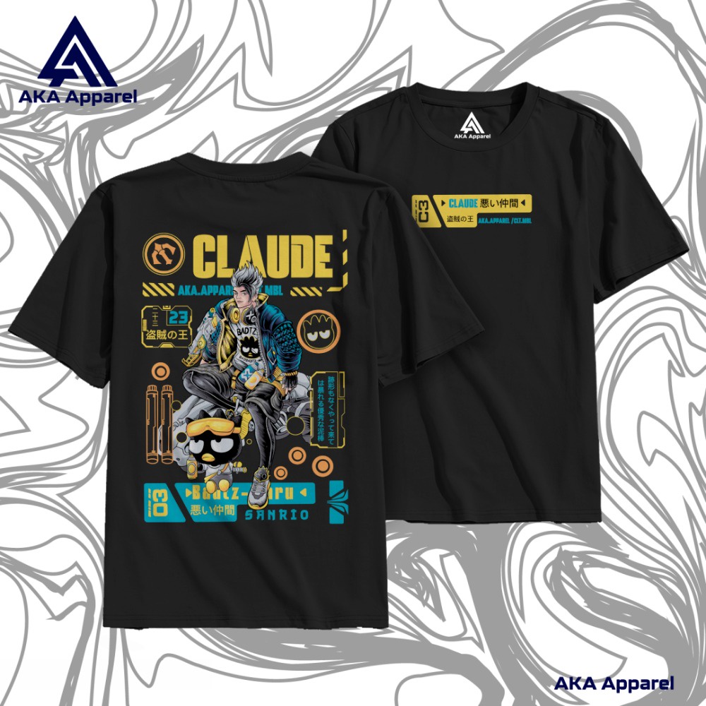 Jual Aka Kaos Mlbb Claude Sanrio Shopee Indonesia