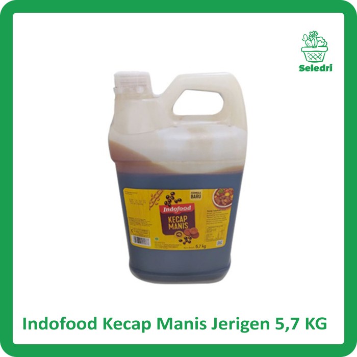 Jual Indofood Kecap Manis Jerigen 5 7 KG Shopee Indonesia